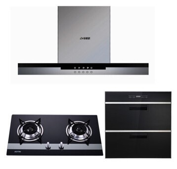 奧田(AOTIN)C26 歐式吸油煙機 AZ36B燃氣灶 A918消毒柜套裝 天然氣 廠家供應圖片_高清圖_細節圖-西安康盛電器 -